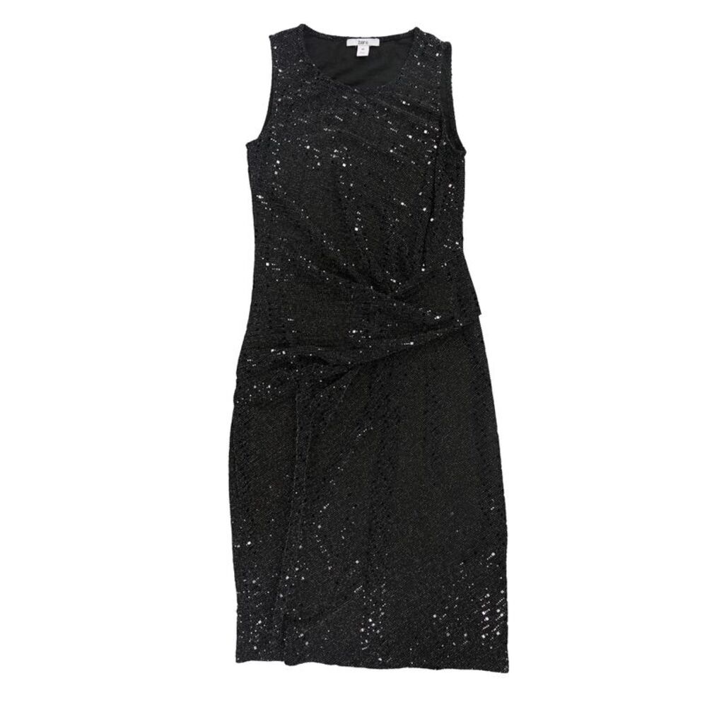 bar III Womens Metallic Shine Bodycon Dress, NWT